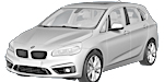 BMW F45 P0BE7 Fault Code